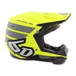 6D HELMETS ATR-2Y Stripe Neon Yellow Matte