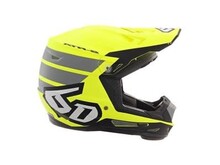 6D HELMETS YOUTH ATR-2Y Stripe Neon Yellow Matte