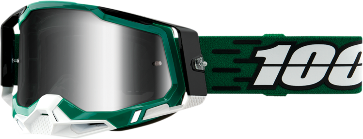 100% 100% - Racecraft 2 Goggle - Milori - Mirror Silver