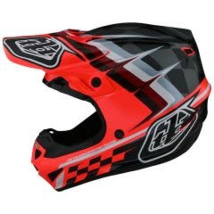 TROY LEE DESIGNS SE4 POLYACRYLITE WARPED RED