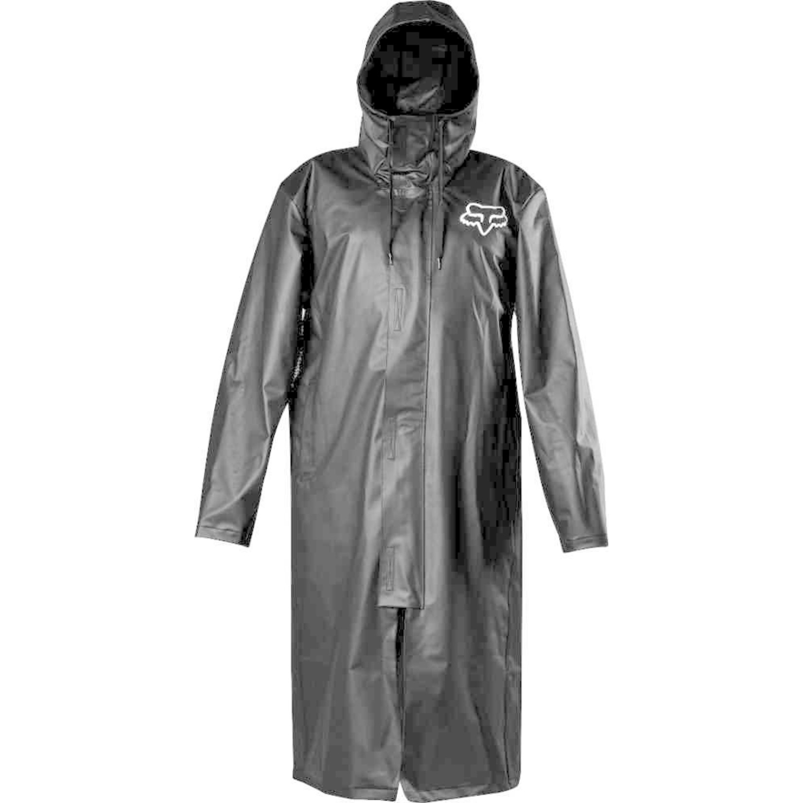 FOX RACING PIT RAIN JACKET [BLK] SMALL 20147-001-2X