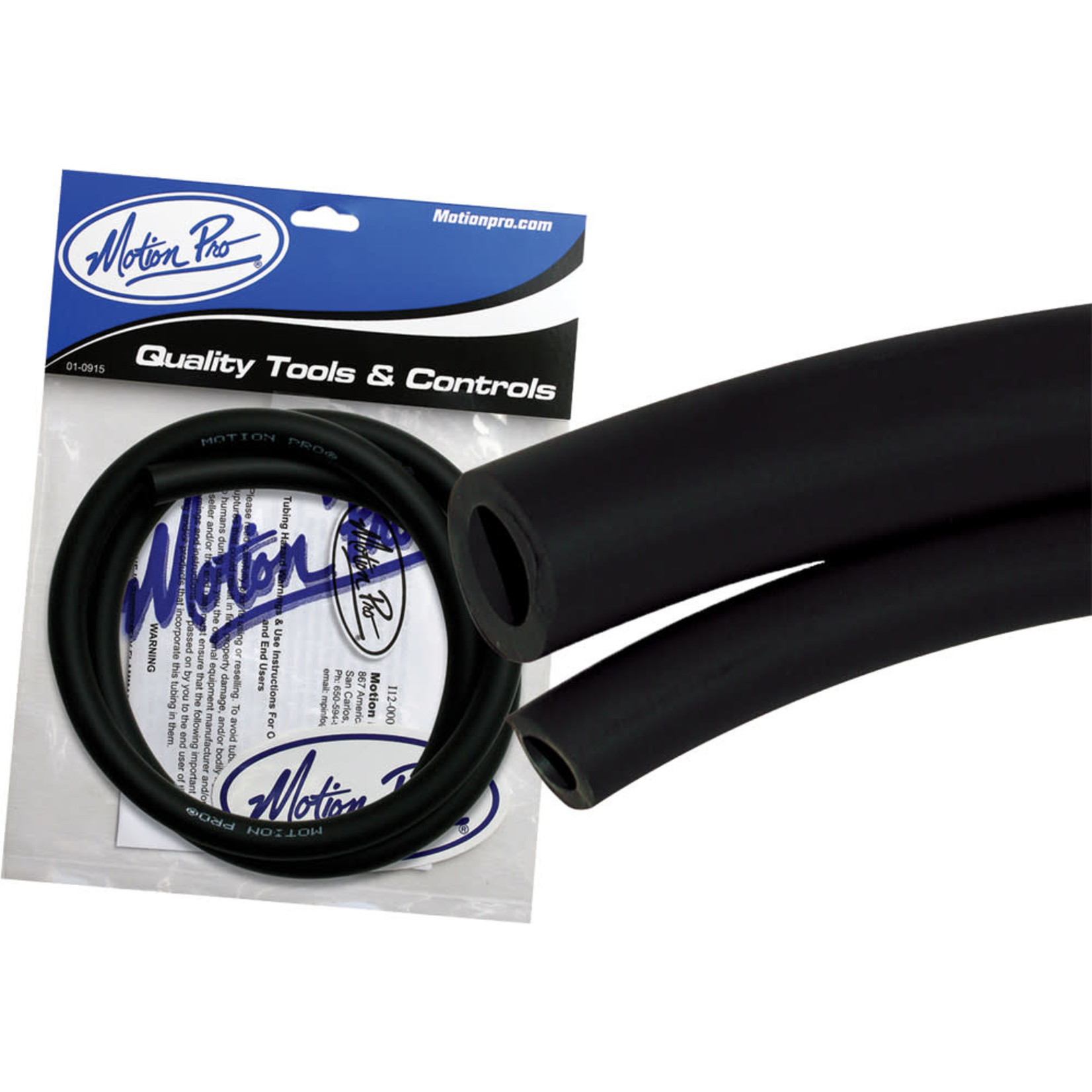 MOTION PRO TYGON BLACK FUEL LINE 1/4X3