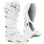 FOX RACING FOX INSTINCT BOOTS WHITE/SILVER