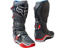FOX RACING FOX INSTINCT BOOTS GREY/RED