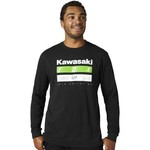 FOX RACING Fox Racing Kawasaki Stripes Premium Long Sleeve Shirt/BLK
