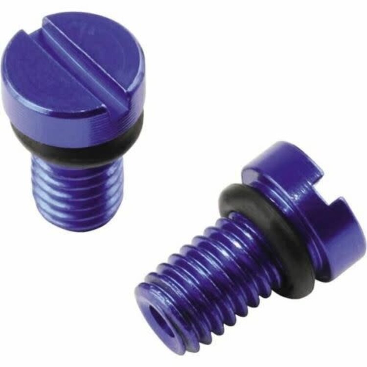 DRC ZETA AIR VALVE CAP SCREWS FOR KYB / SHOWA FRONT FORKS