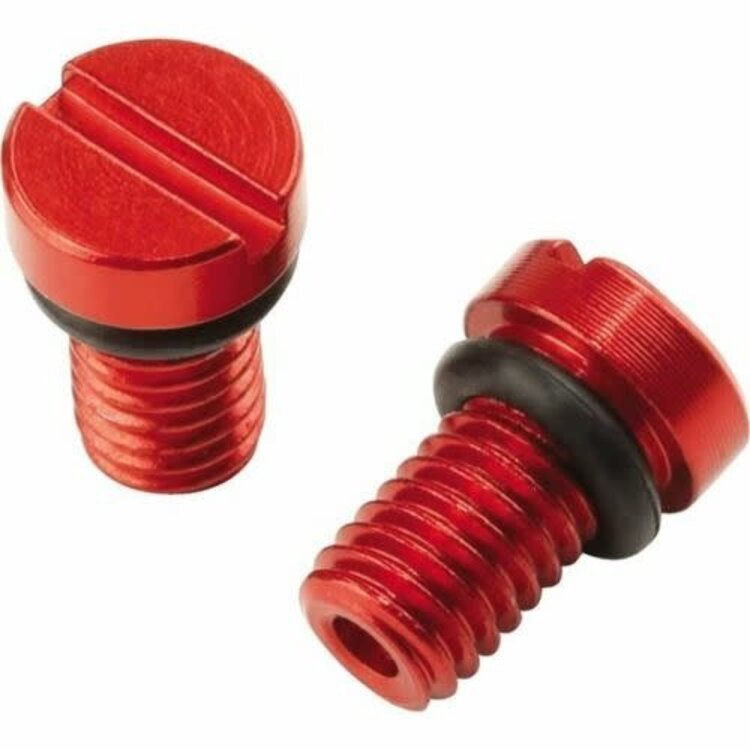 DRC ZETA AIR VALVE CAP SCREWS FOR KYB / SHOWA FRONT FORKS