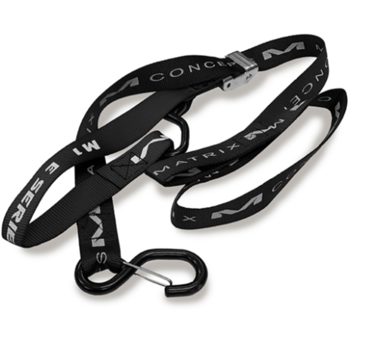 MATRIX CONCEPTS MATRIX E SERIES 1 INCH TIE DOWN SET RED