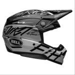 BELL MOTO 10 FH DITD 22 GLOSS BLACK/WHITE