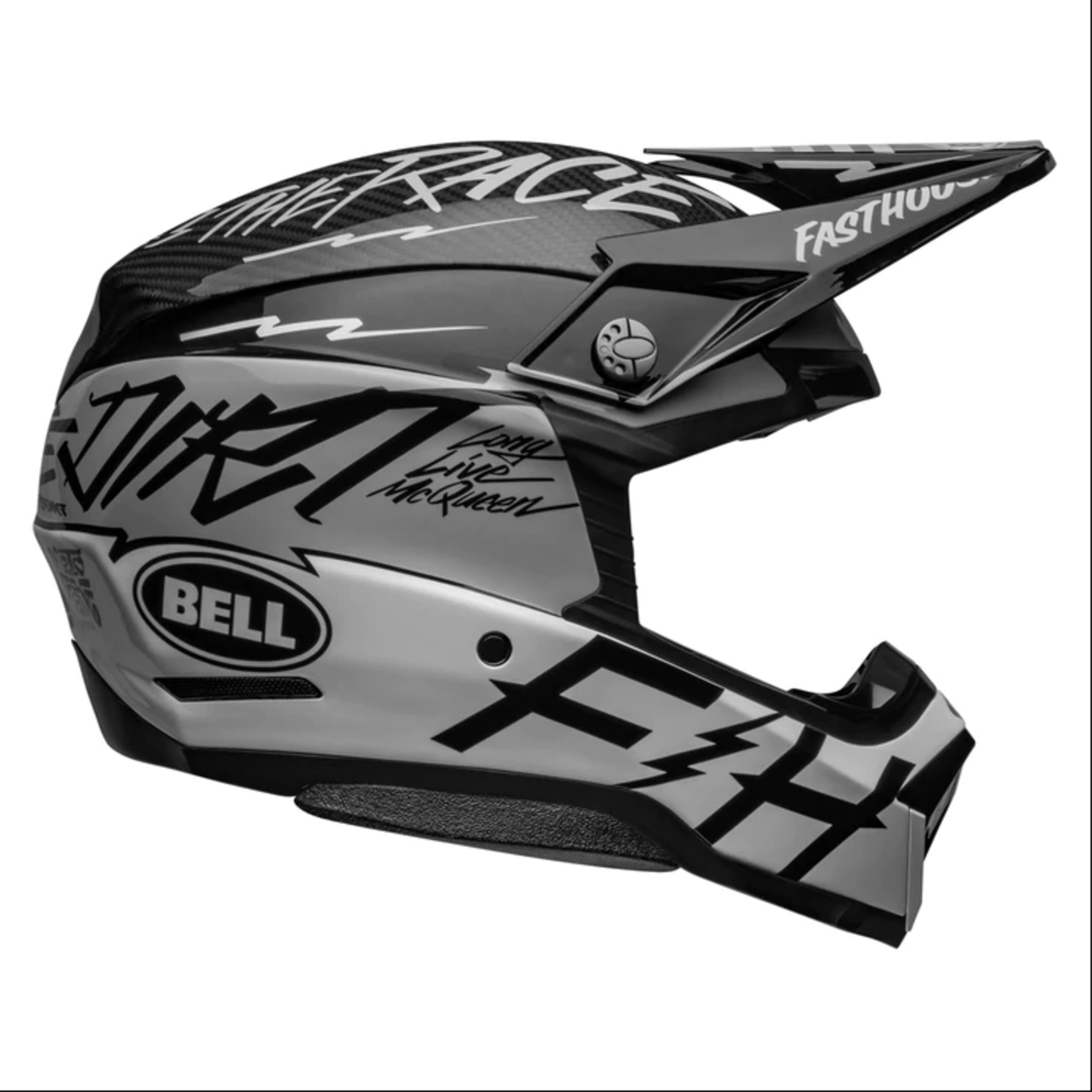 BELL Moto10 Spherical LE Fasthouse DITD 22 Gloss Black/White MXtire