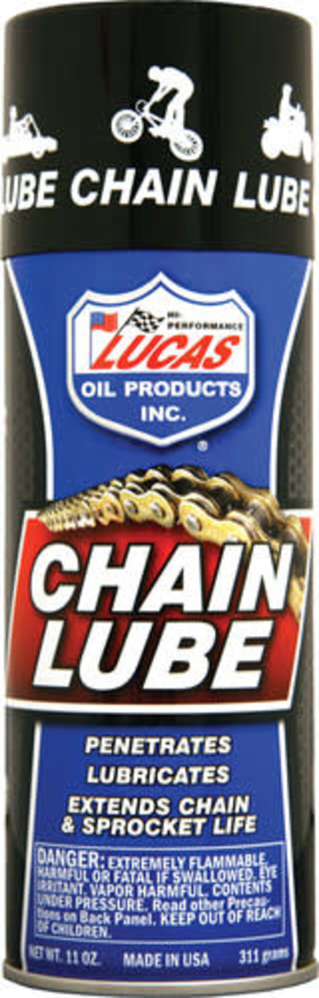 LUCAS LUCAS CHAIN LUBE 11OZ
