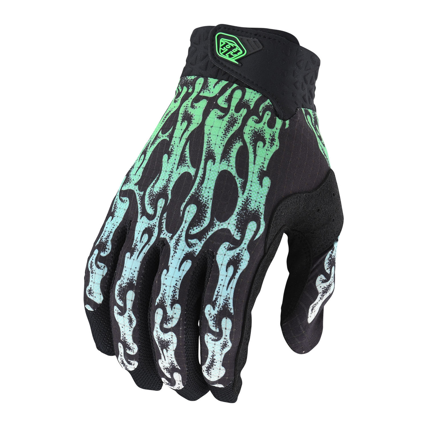 TROY LEE DESIGNS YOUTH AIR GLOVE; SLIME HAND FLO GREEN