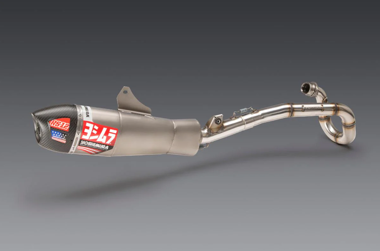 YOSHIMURA 225850S320 YOSHIMURA RS12 SIGNATURE SERIES EXHAUST SYSTEM HONDA CRF450R/RX/WE '21