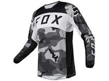 FOX RACING YOUTH  180 BNKR JERESY GREY CAMO