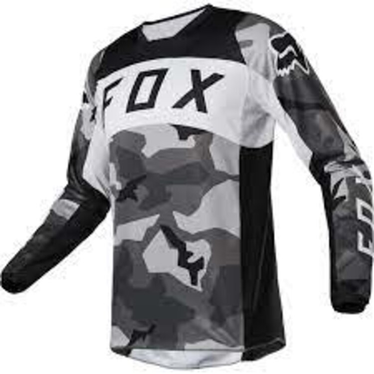 FOX RACING YOUTH  180 BNKR JERESY GREY CAMO