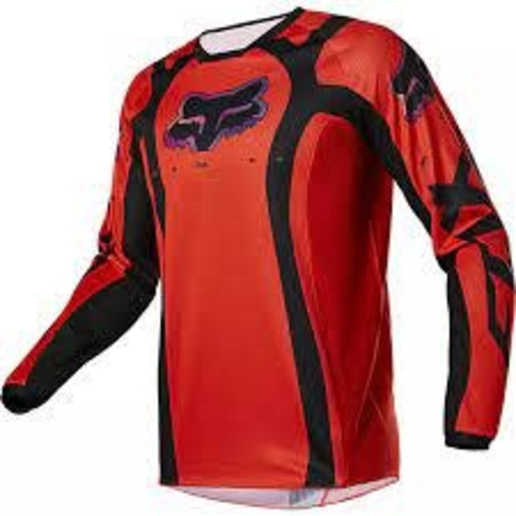 FOX RACING YOUTH 180 VENZ JERSEY FLO RED