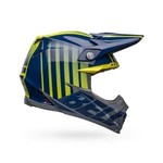 BELL MOTO-9S FLEX SPRINT MATTE/GLOSS DKBL/HI-VIZ YLW