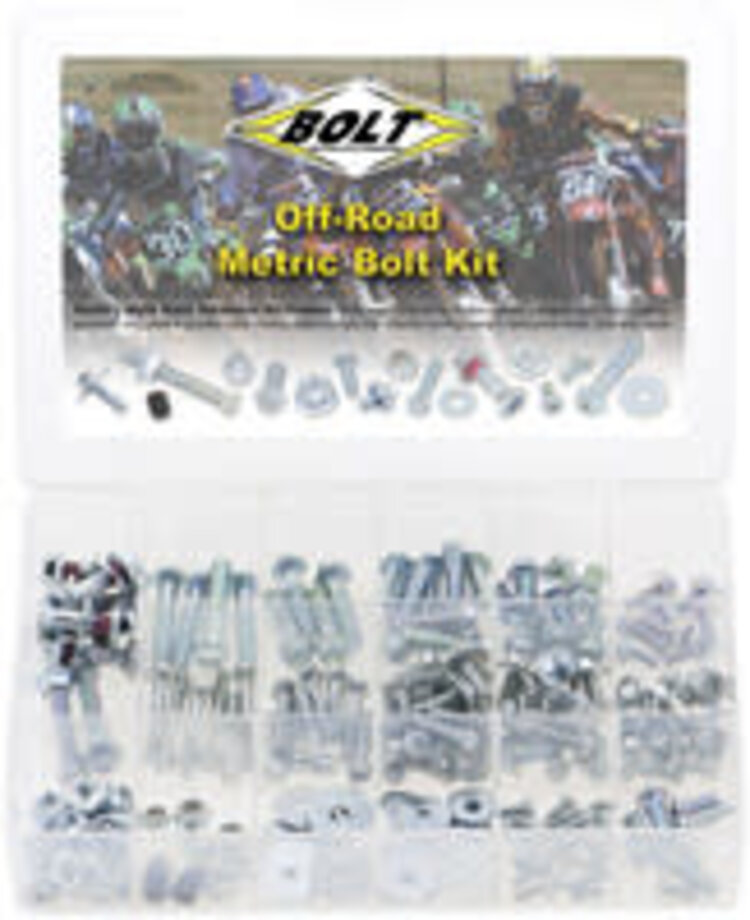 BOLT OFF-ROAD METRIC BOLT KIT 020-00100