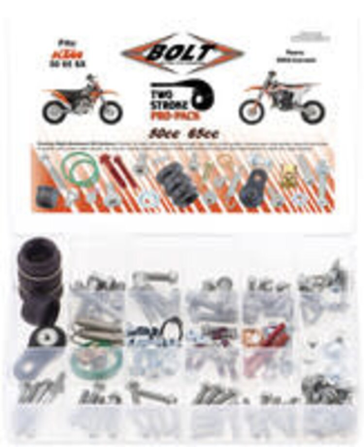 BOLT EURO STYLE TWO STROKE PRO-PACK KTM 50/65SX 020-00113