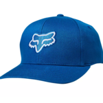 FOX RACING YOUT LEGAC FLEXFIT HAT, ROYAL BLUE