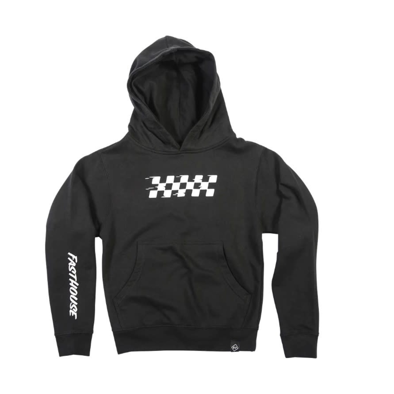 FASTHOUSE YOUTH VORTEX HOODIE, BLACK