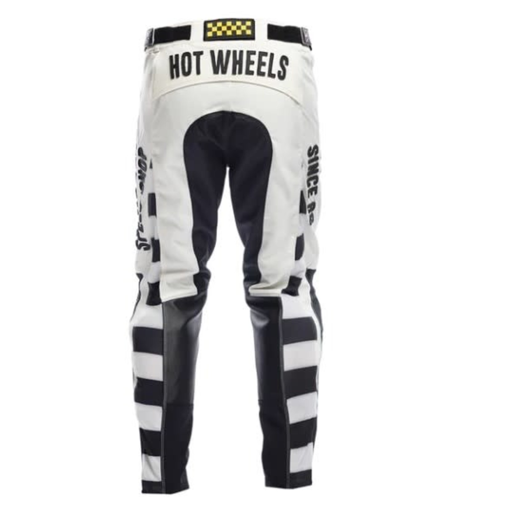 FASTHOUSE GRINDHOUSE HOT WHEELS PANT, WHITE BLACK - MXTIRE