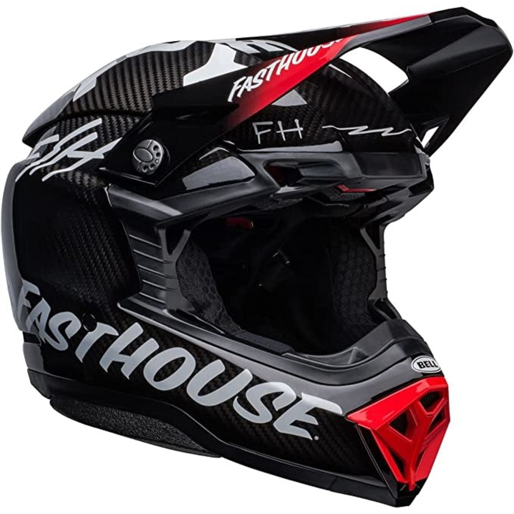 BELL MOTO 10 FH PRIVATEER BLACK/RED