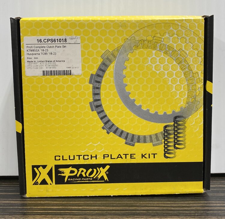 PRO-X PRO X CLUTCH PLATE KIT NO SPRINGS KTM 85SX '18+