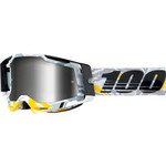 100% RACECRAFT 2 Goggle Korb-Mirror Silver Lens