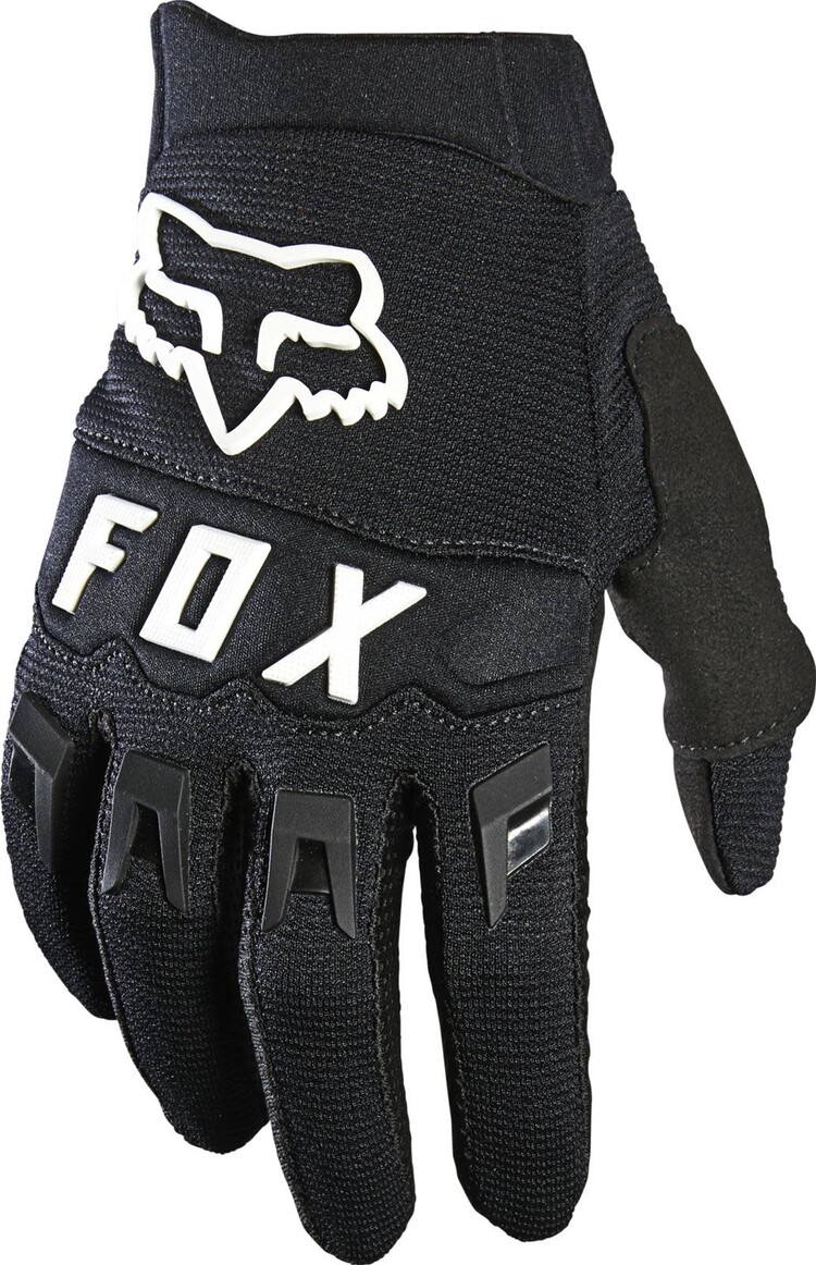 FOX RACING YTH DIRTPAW GLOVE [BLK/WHT] YXS