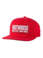 FASTHOUSE BlockHouse Hat [Red] [OS]