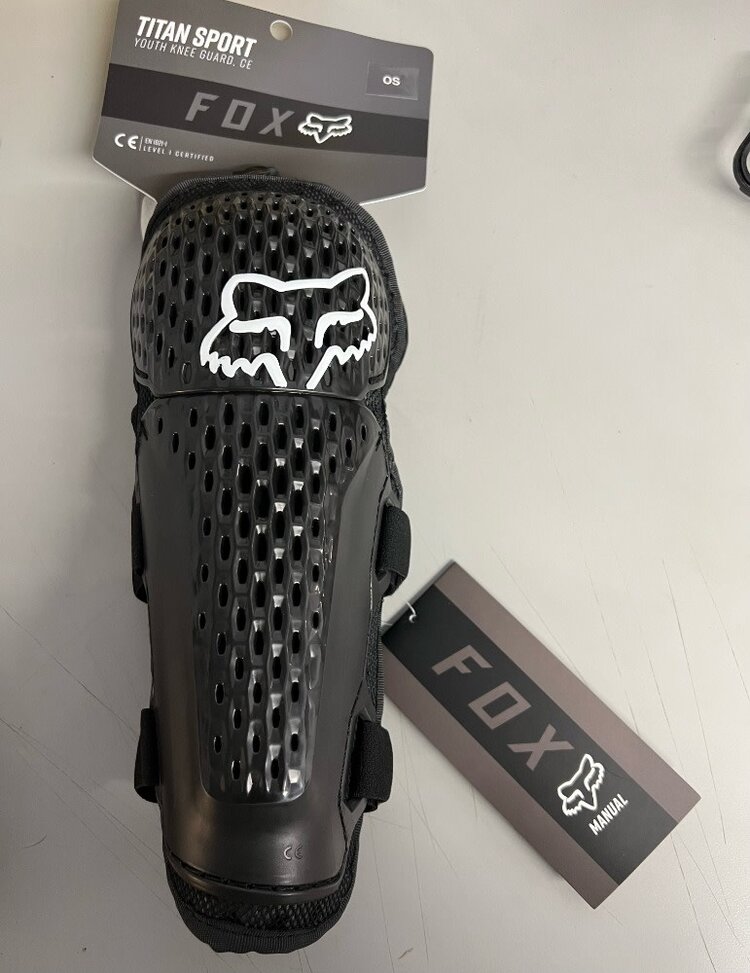 FOX RACING Youth Titan Sport Knee Guards [OS]