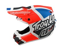 TROY LEE DESIGNS SE4 YOUTH HELMET Quattro Orange/Blue
