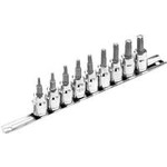 PERFORMANCE TOOL 9 PC STAR BIT SOCKET SET