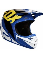 FOX RACING V1 Youth RACE Blue Helmet