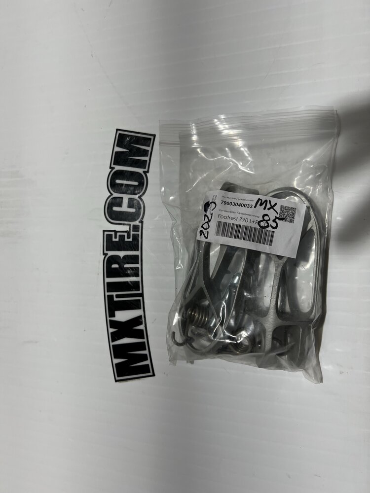 KTM OEM FOOT PEGS 85/450'16+ 79003041000