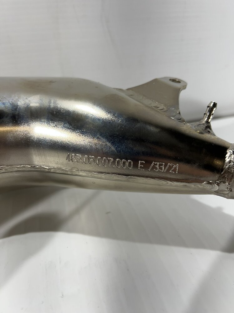 46305007000 KTM OEM FATTY EXHAUST PIPE 65SX '16+