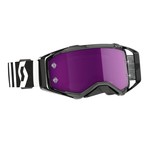 SCOTT PROSPECT RACING GOGGLE BLK/ WHT PURPLE CHROME WORKS