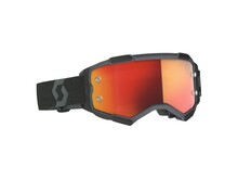 SCOTT FURY GOGGLE BLACK ORANGE CHROME WORKS LENS