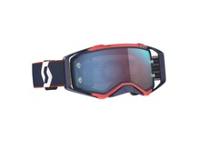 SCOTT PROSPECT GOGGLE RETRO BLUE/RED BLUE CHROME WORKS LENS
