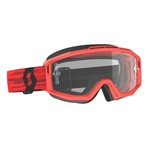 SCOTT SPLIT OTG GOGGLE ROYAL BLUE ORANGE CLEAR WORKS