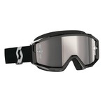 SCOTT PRIMAL GOGGLE BLACK/WHITE SILVER CHROME WORKS