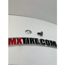 KTM / GASGAS / HUSQVARNA OEM FRONT SPROCKET BOLT 59033034044 & OEM SPRING WASHER 47233034000