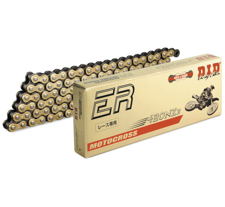 DID 690-15132 D.I.D SUPER 420NZ3G-130 NON O-RING CHAIN GOLD