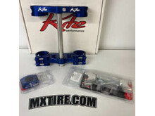 KITE TRIPLE CLAMP KTM 85SX/ HUSQ. TC85 BLUE