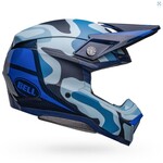 BELL MOTO 10 FERRANDIS MECHANT MATTE/GLOSS DARK BLUE/LIGHT BLUE