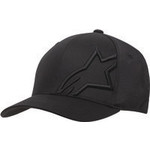 ALPINESTARS 482-67620S ALPINESTARS CORPORATE SHIFT 2 HAT BLACK/BLACK SM/MD