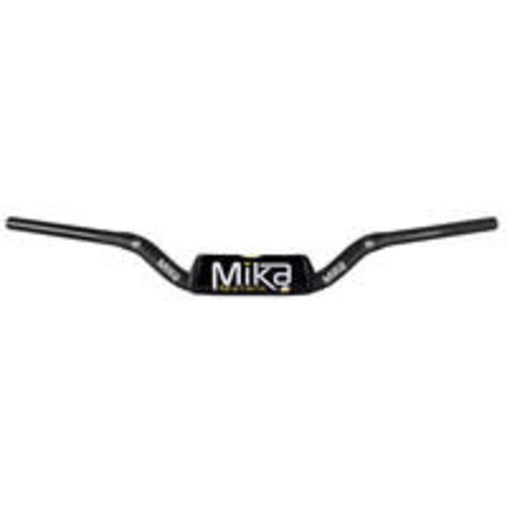 MIKA METALS MIKA HANDLEBAR RAW SERIES 1-1/8" MINI WIDE BEND BLACK KTM/HUSQ. 85