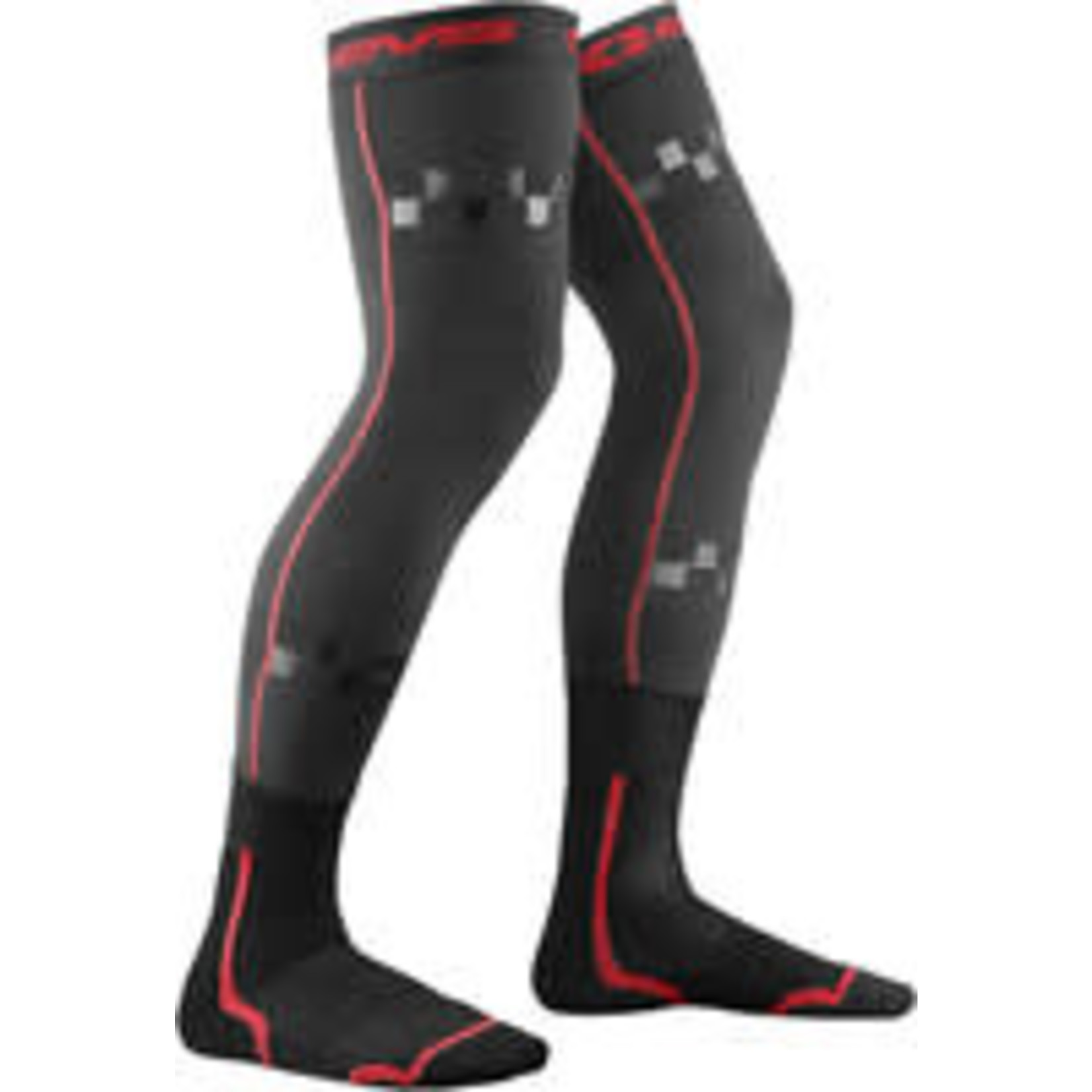 EVS 663-4175 EVS FUSION SOCKS BLACK/RED YOUTH