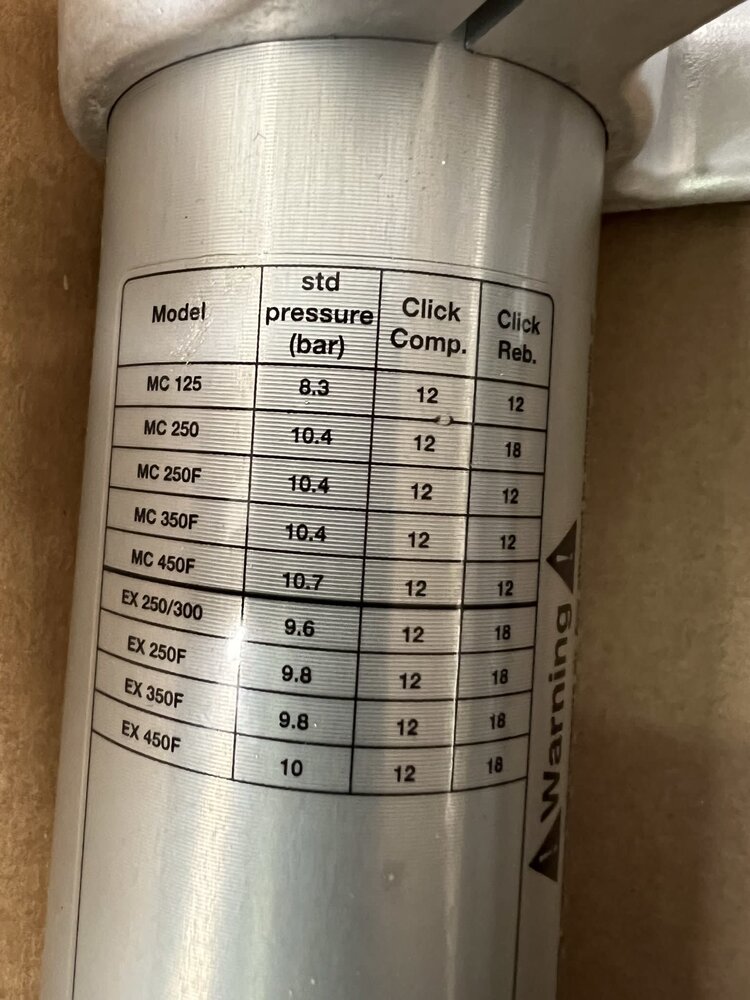 KTM / GASGAS / HUSQVARNA GASGAS / KTM OEM FORKS & TRIPLE CLAMP 125-450 SX/ SXF/ XC MC/EX/F 19-'23